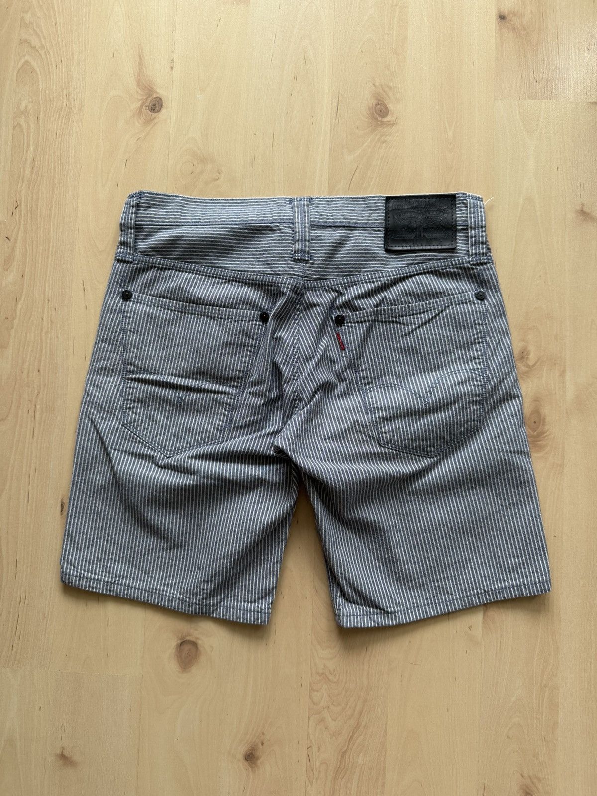 Levi's Made & Crafted Levis Made & Crafted striped denim shorts Size US 32 / EU 48 - 2 Thumbnail