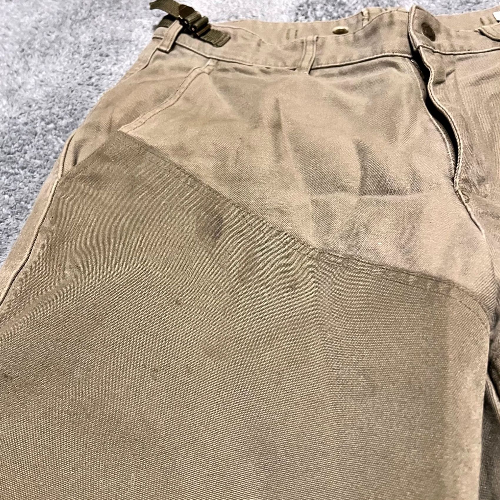 Doublet VINTAGE Columbia Pants Mens 36 Hunting Gear Double Knee Brown Two Tone Mens Regular Chino 29 in Inseam Brown Boys? Size US 36 / EU 52 - 2 Thumbnail