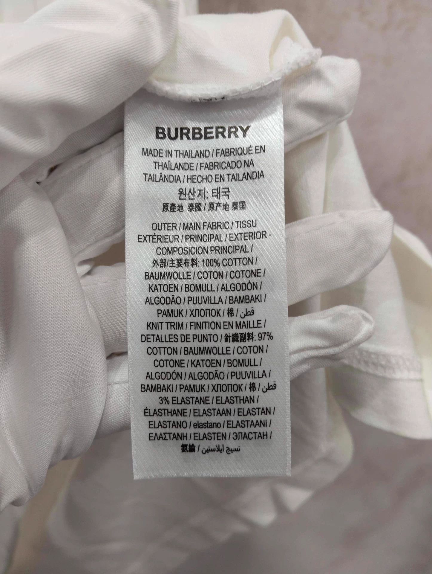 Burberry BURBERRY T-shirt M Size US M / EU 48-50 / 2 - 5 Thumbnail