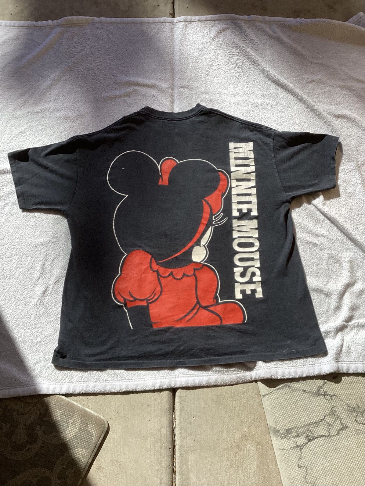 Disney Vintage 90s Minnie mouse Walt Disney 2 sided character Tee Size US XL / EU 56 / 4 - 3 Thumbnail