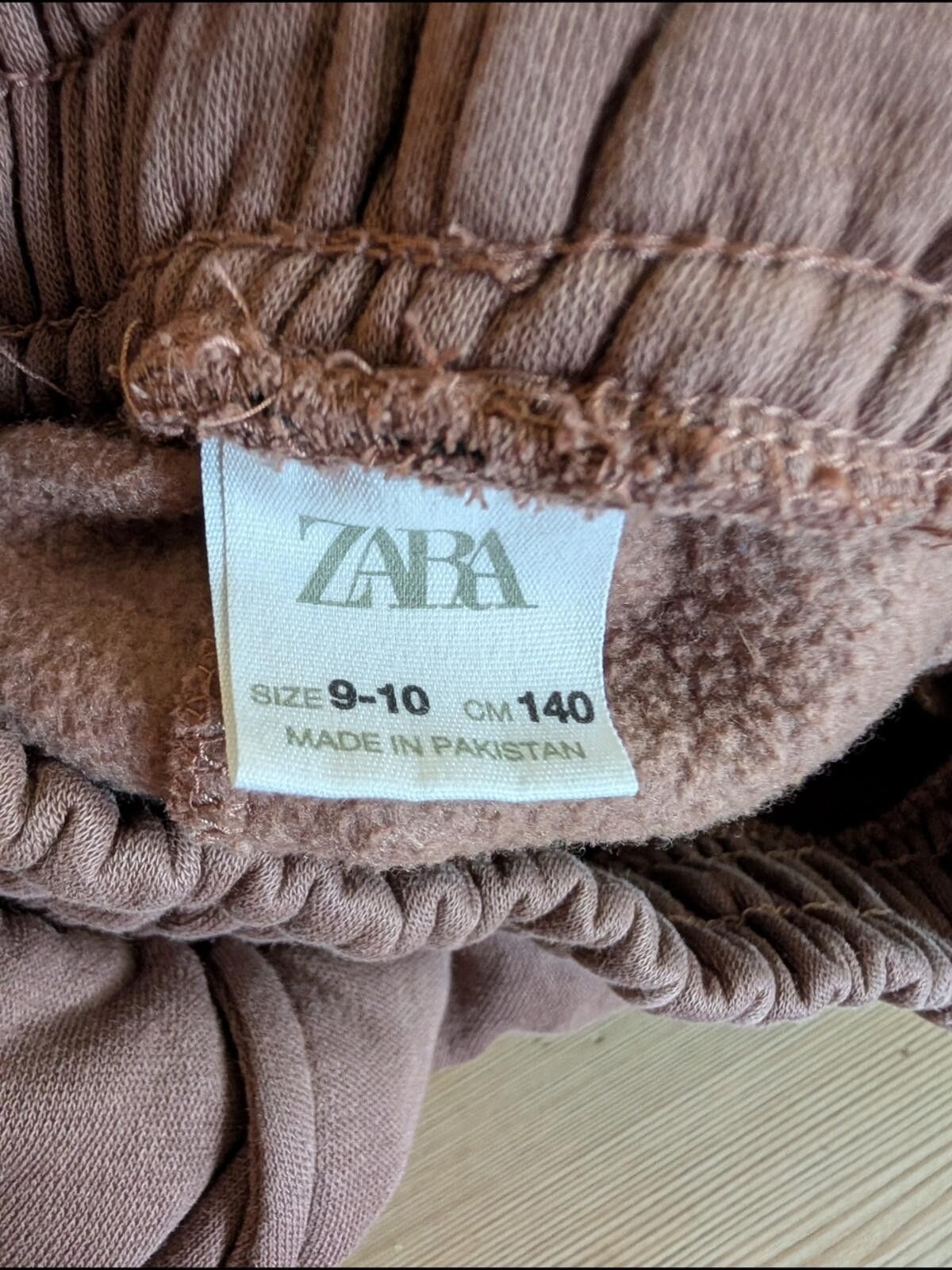 Zara Zara Kids Brown Sweatshirt & Joggers Set Size ONE SIZE - 4 Thumbnail