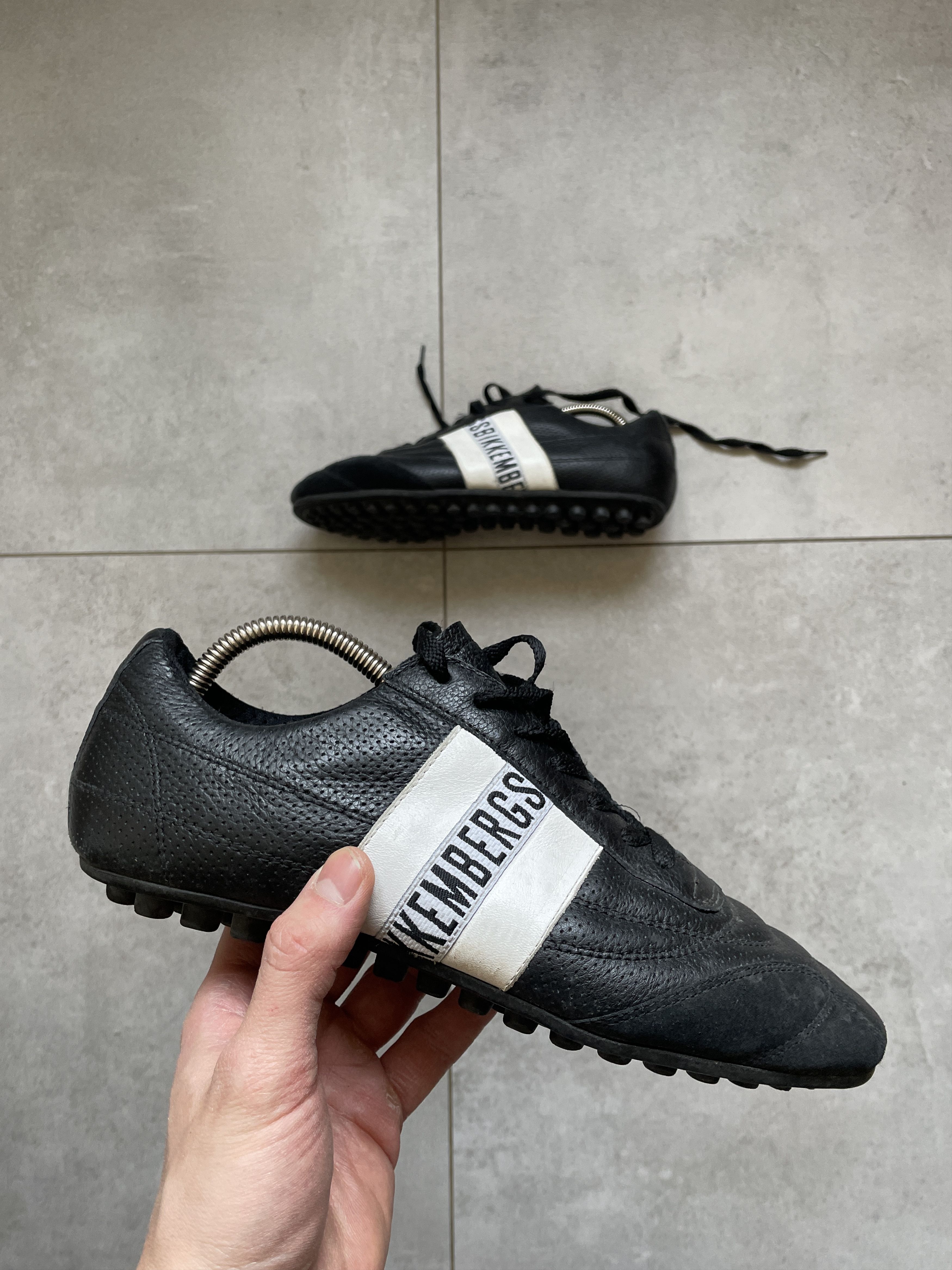 Dirk Bikkembergs Y2K DIRK BIKKEMBERGS BLACK SOCCER BALENCIAGA TYPE TRAINERS Size US 6.5 / EU 39-40 - 1 Thumbnail