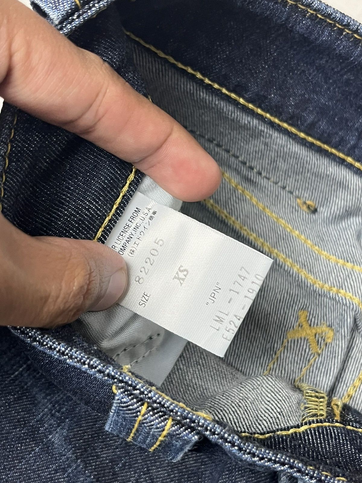 If Six Was Nine × Lee Lee Riders Union Made Bootcut Jeans Size 28" / US 6 / IT 42 - 7 Thumbnail