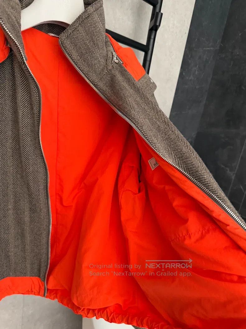 Hermes Hermes Men's Jacket with Hood, Detachable and Reversible T Size US S / EU 44-46 / 1 - 4 Thumbnail