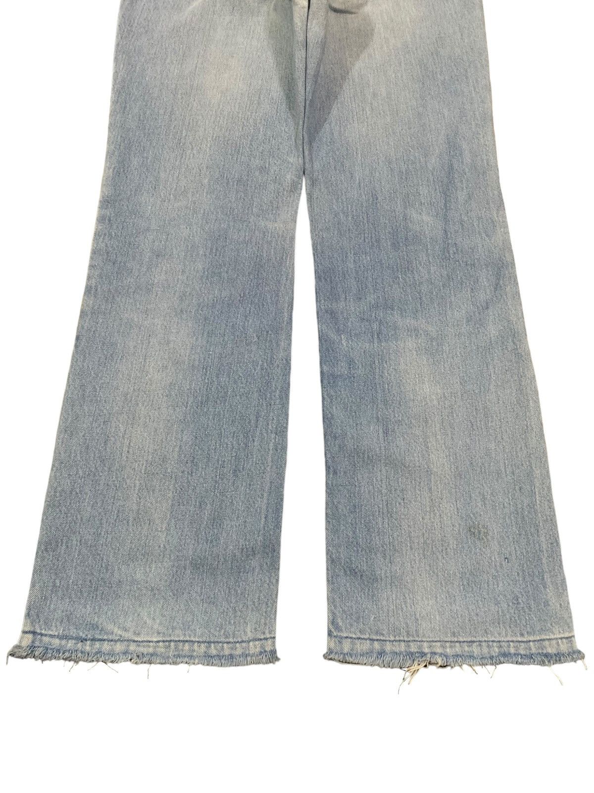Japanese Brand × Tornado Mart Vintage Japanese Brand Baggy Flare Bootcut Frayed Leg Jeans Size US 30 / EU 46 - 13 Thumbnail