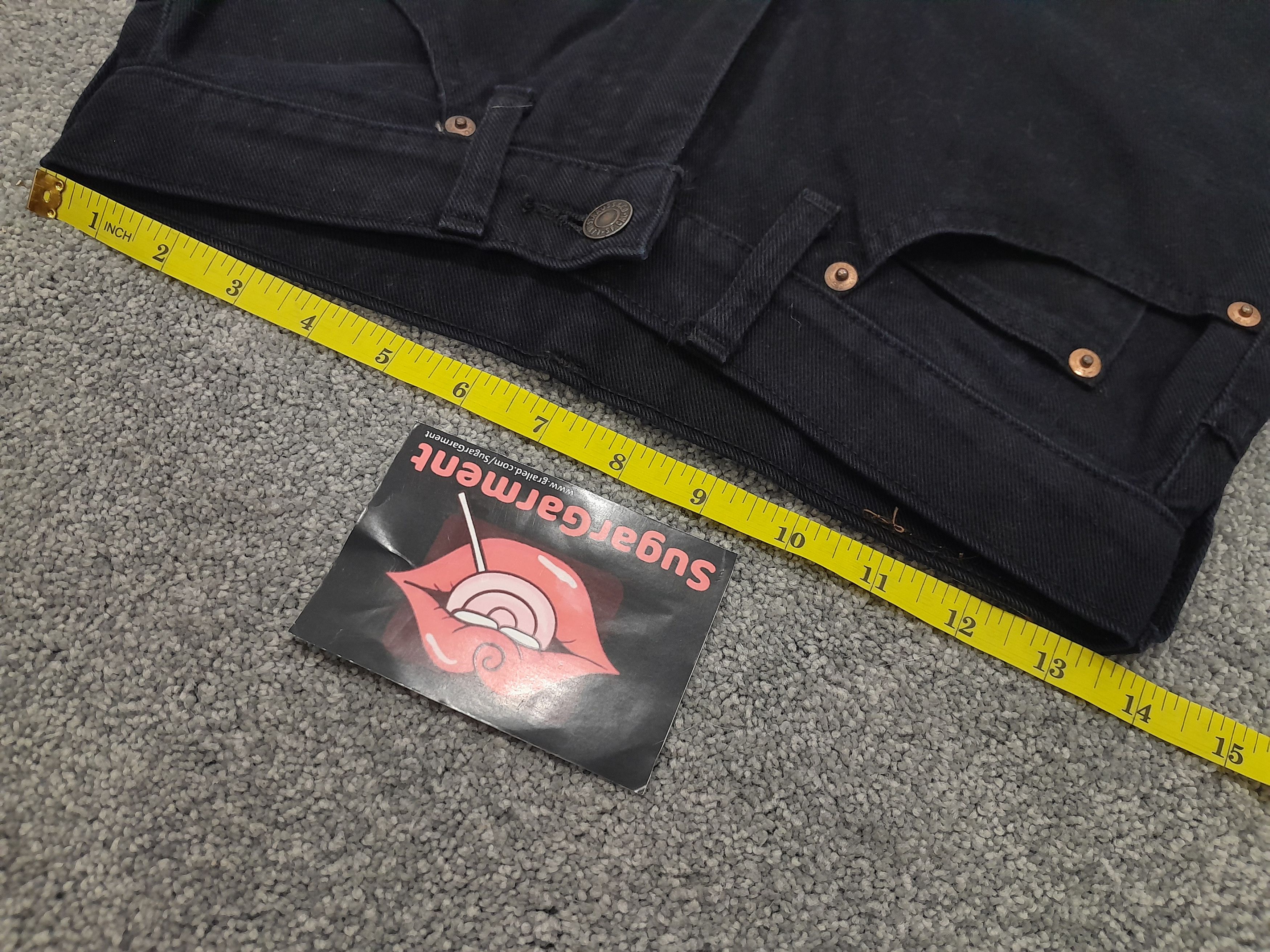Levi's × Vintage Levis 517 Jeans Bootcut SUPER BLACK Size US 27 - 12 Thumbnail