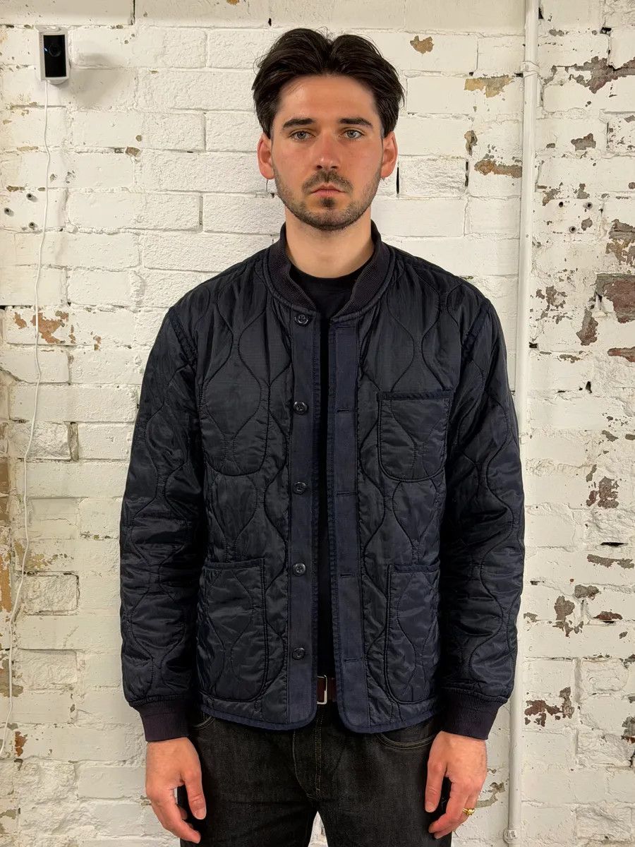 Polo Ralph Lauren Ralph Lauren Quilted Navy Japanese Bomber Jacket Size US L / EU 52-54 / 3 - 2 Thumbnail