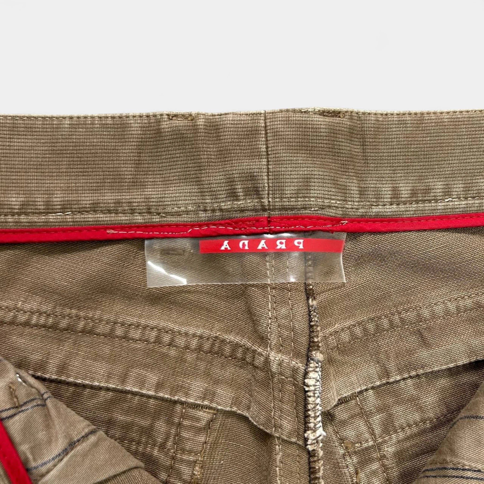 Prada Prada Brown Corduroy Straight Leg Pants Size US 28 / EU 44 - 4 Thumbnail