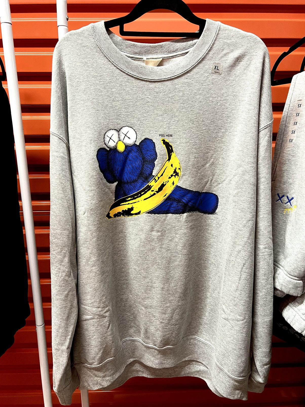 Kaws × Uniqlo Kaws Andy Warhol Uniqlo Grey Sweatshirt XL New DS Hoodie Size US XL / EU 56 / 4 - 4 Thumbnail