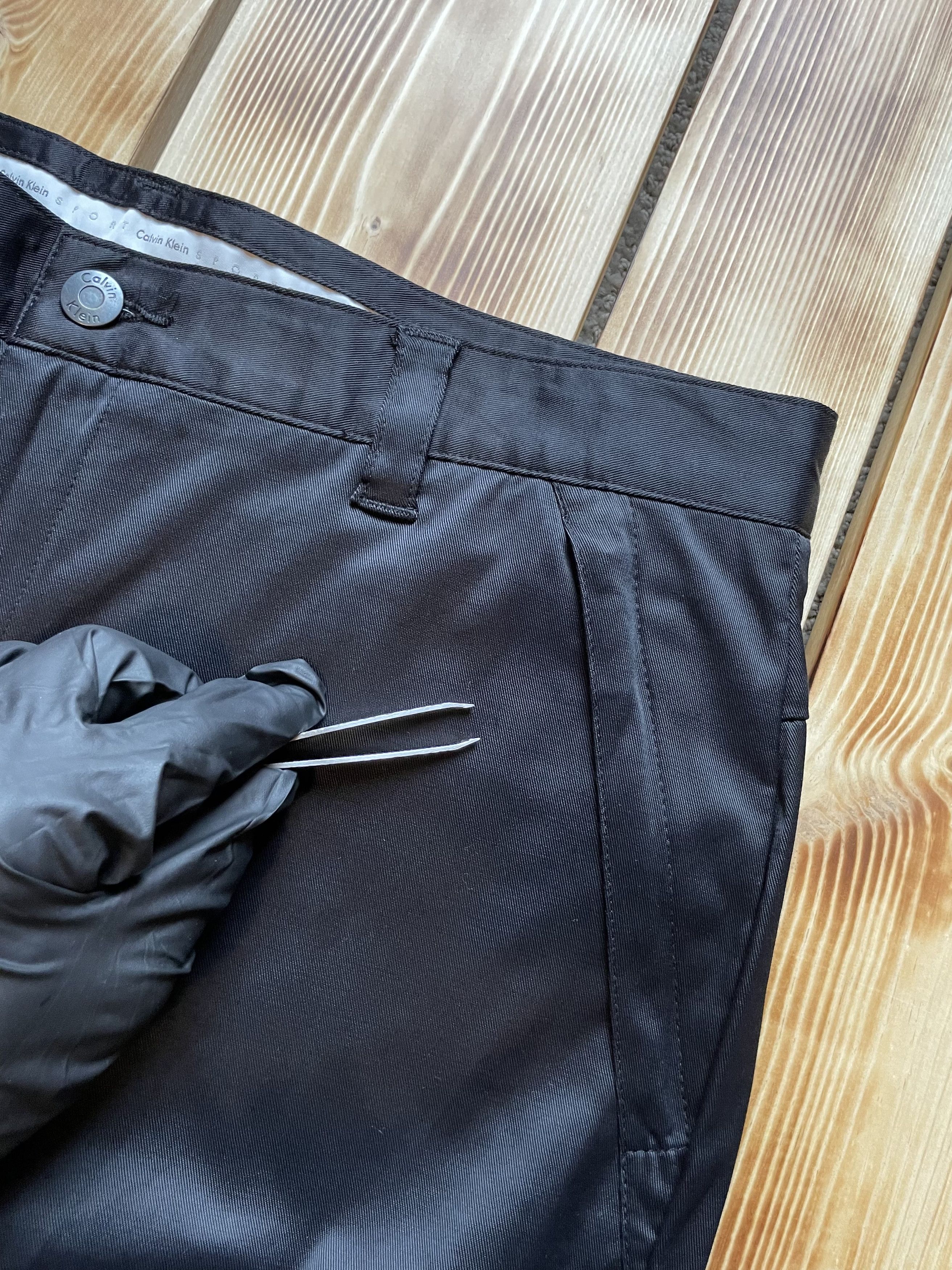 Calvin Klein Calvin Klein Sport Cargo Pants Multi Pockets Y2K Nylon Size US 33 - 13 Thumbnail
