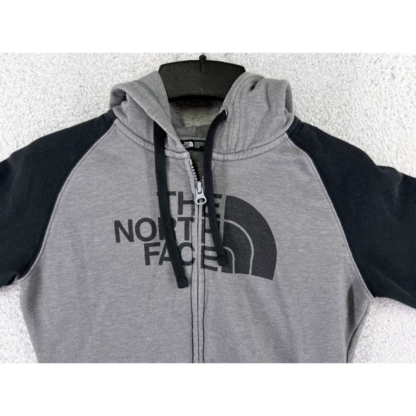 The North Face VINTAGE The North Face Hoodie Shirt Womens Small Gray Black Full Zip Pockets Cotton Nike Size S / US 4 / IT 40 - 7 Thumbnail