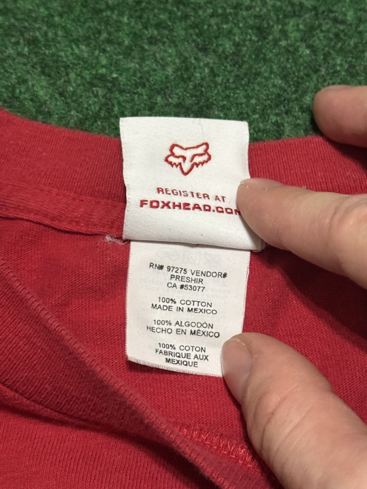 Fox Racing Vintage Y2K Fox Racing Skater Small Red Long Sleeve T Shirt Size US S / EU 44-46 / 1 - 4 Thumbnail