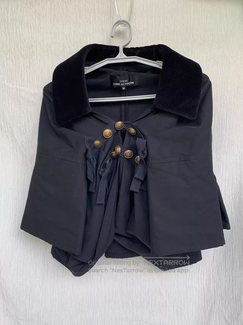 Comme des Garcons Comme Des Garcons Dark Gothic Deconstructed Cloak Coat Size M / US 6-8 / IT 42-44 - 6 Thumbnail