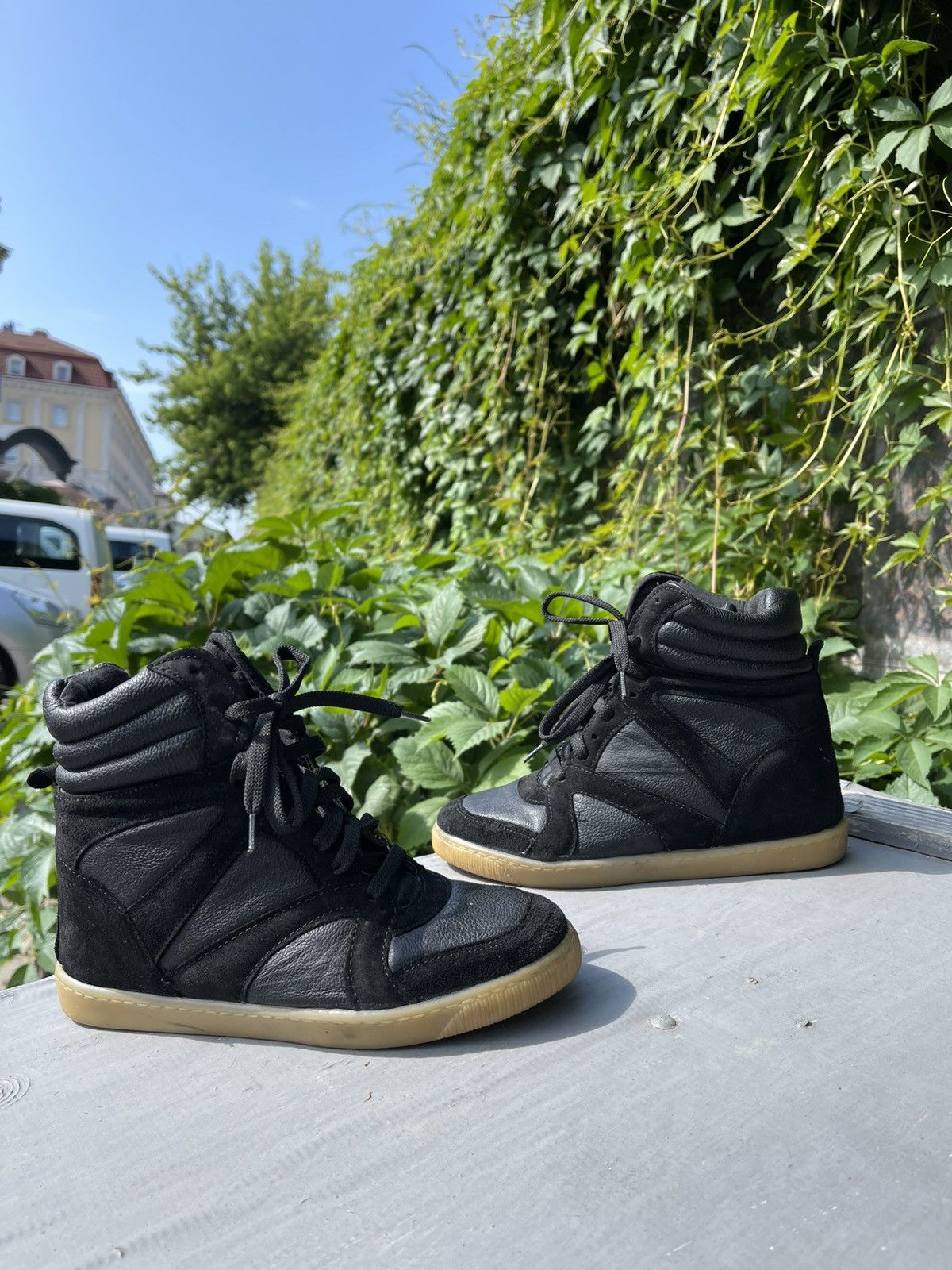 Unbranded Isabel Marant Style Bekett Wedge Sneakers Shoes