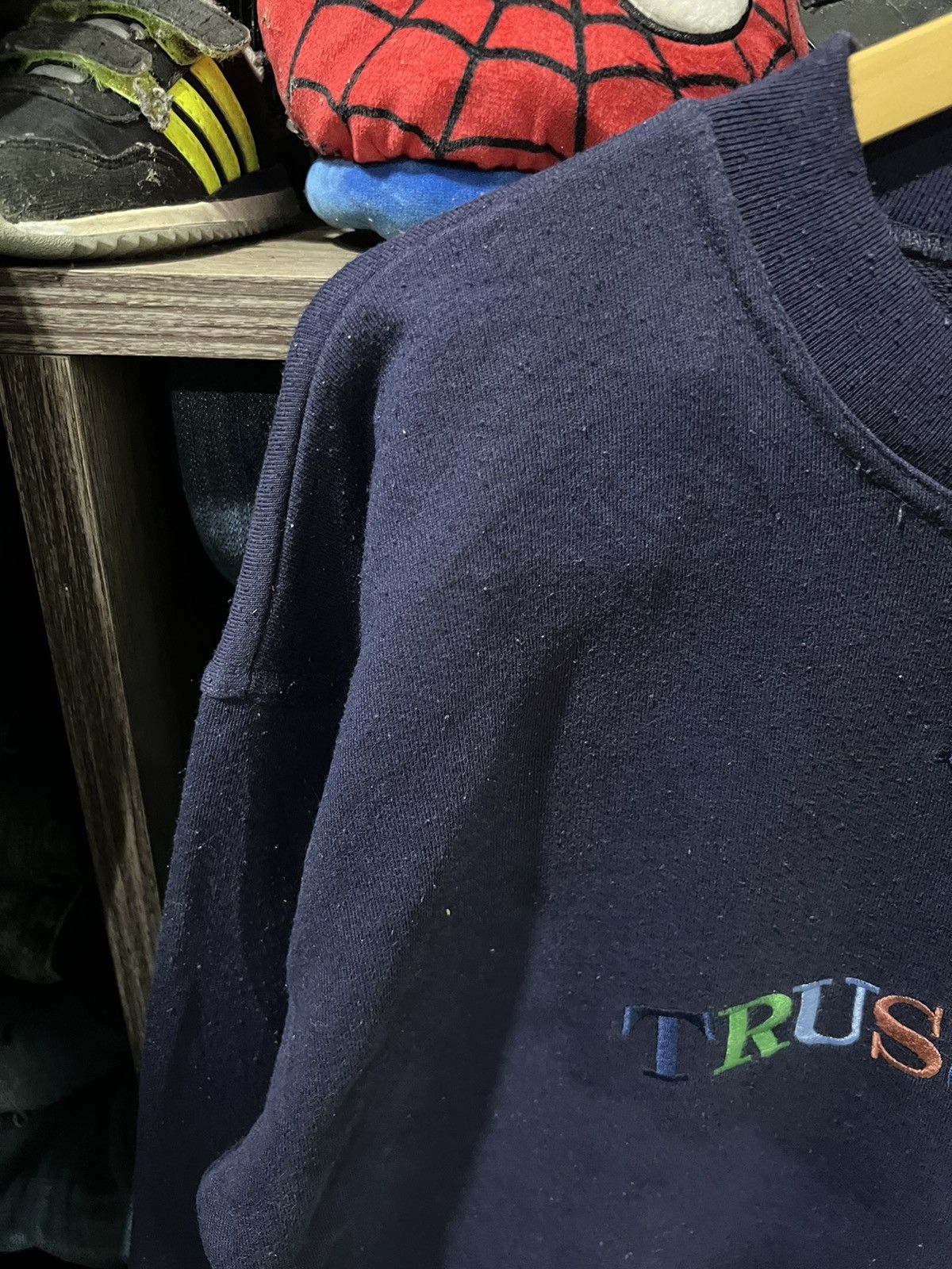 Trussardi 🔥Vintage Trussardi Big Logo Crewneck Sweatshirt Size US M / EU 48-50 / 2 - 5 Thumbnail