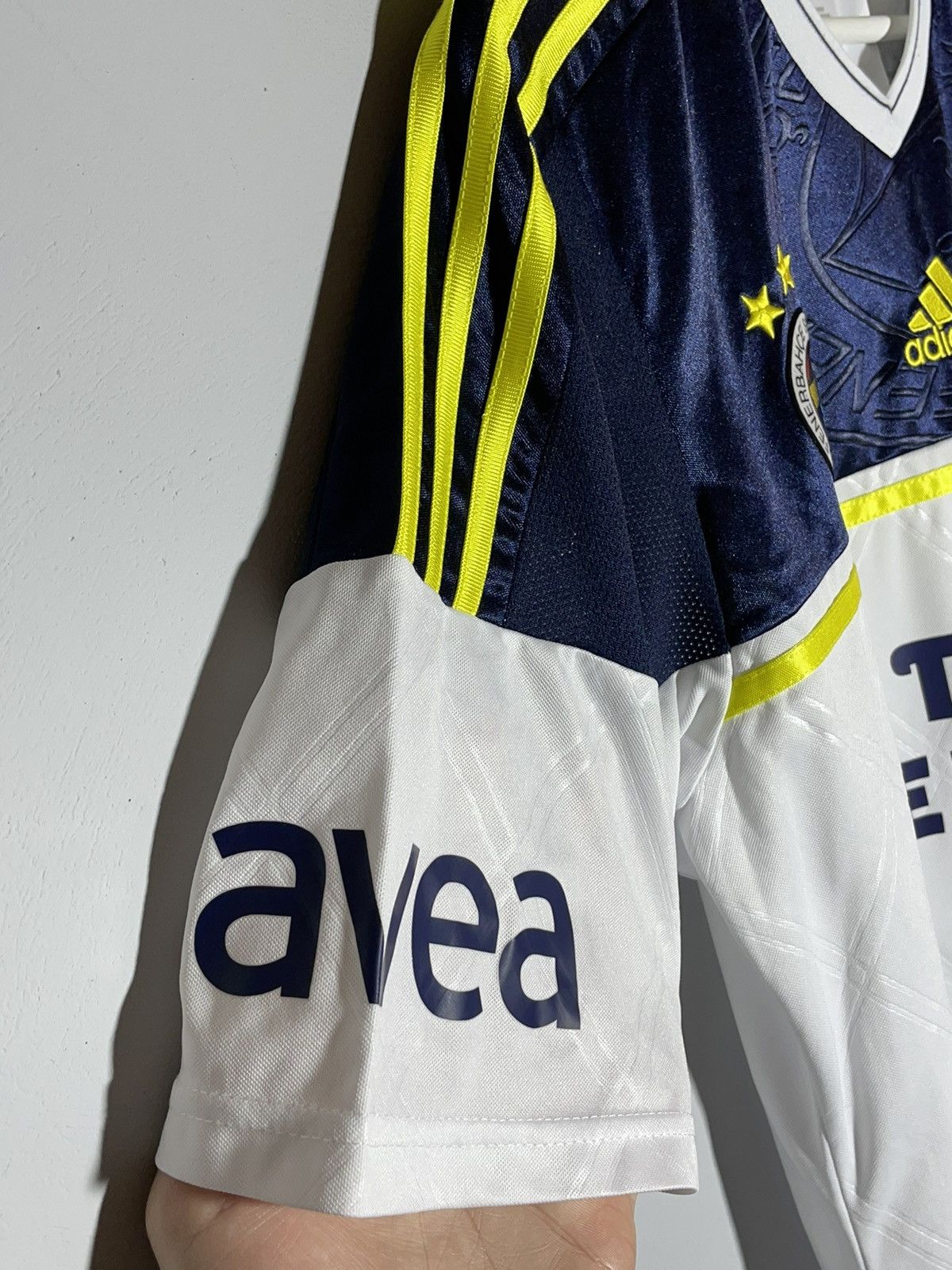 Adidas Fenerbahce Adidas 2013/14 Away Y2k Streetwear Football Shirt Size US L / EU 52-54 / 3 - 4 Thumbnail
