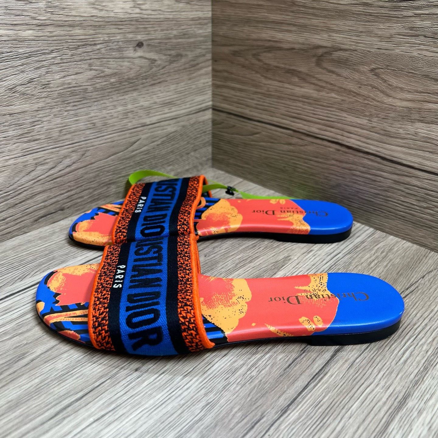 Dior Dior Orange Sandals us_6 Women Size US 6 / IT 36 - 1 Thumbnail