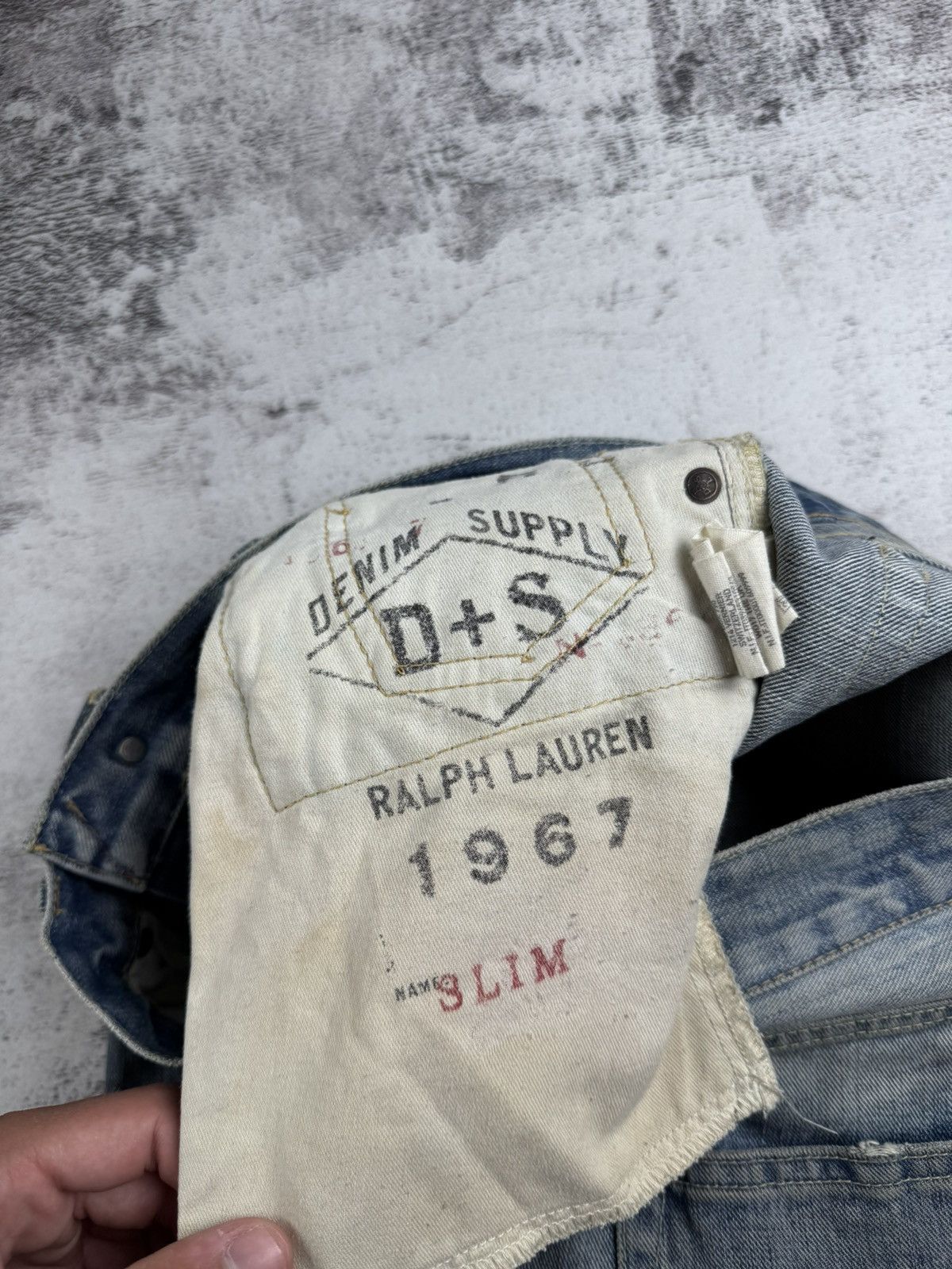 Denim & Supply Ralph Lauren Vintage Denim & Supply 32/34 Ralph Lauren Slim Distressed Jeans Pants Trousers Size US 32 / EU 48 - 12 Thumbnail