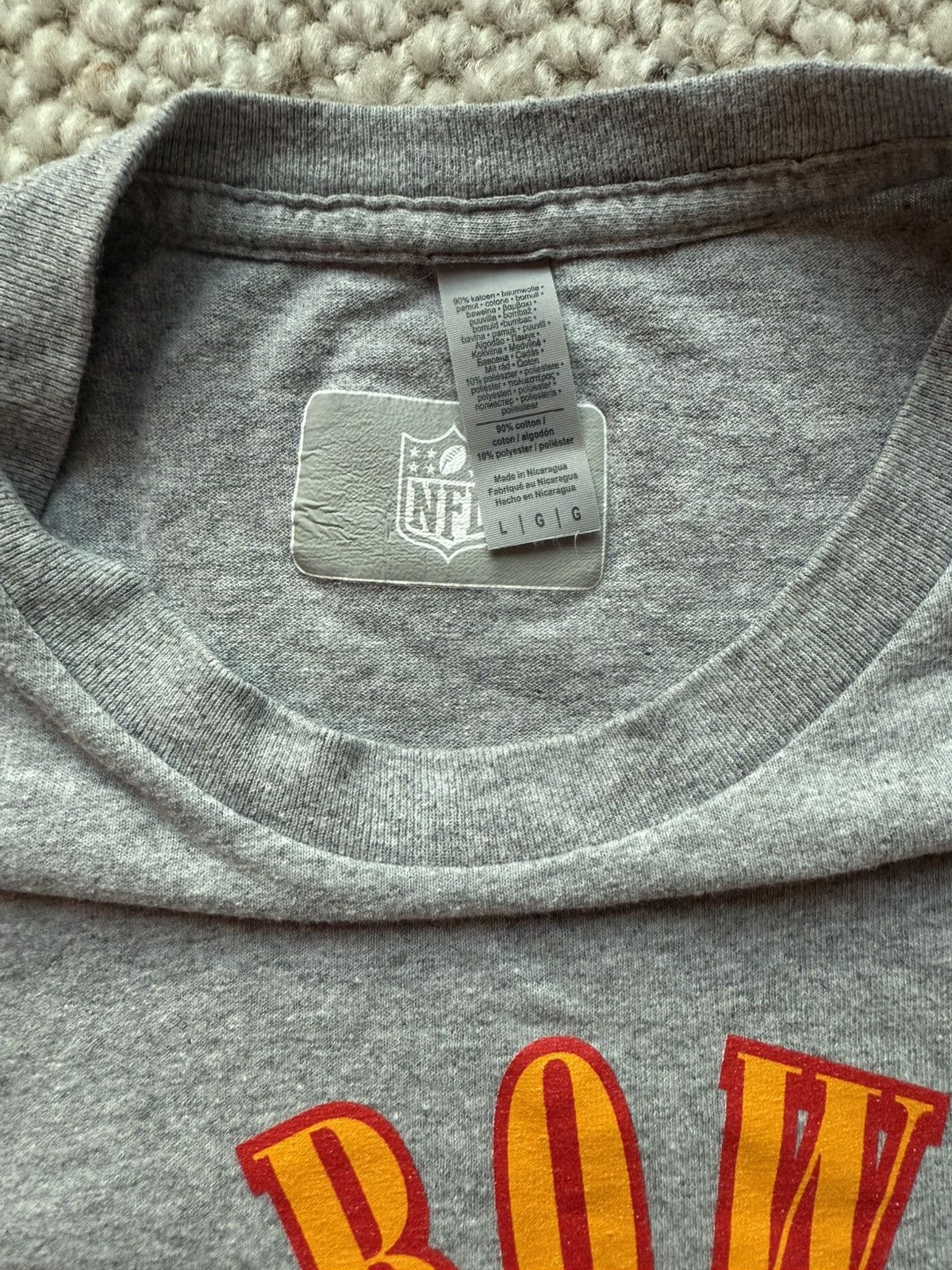 NFL Kansas City Chiefs Super Bowl LVIII Champions NFL Shirt Size US L / EU 52-54 / 3 - 4 Thumbnail