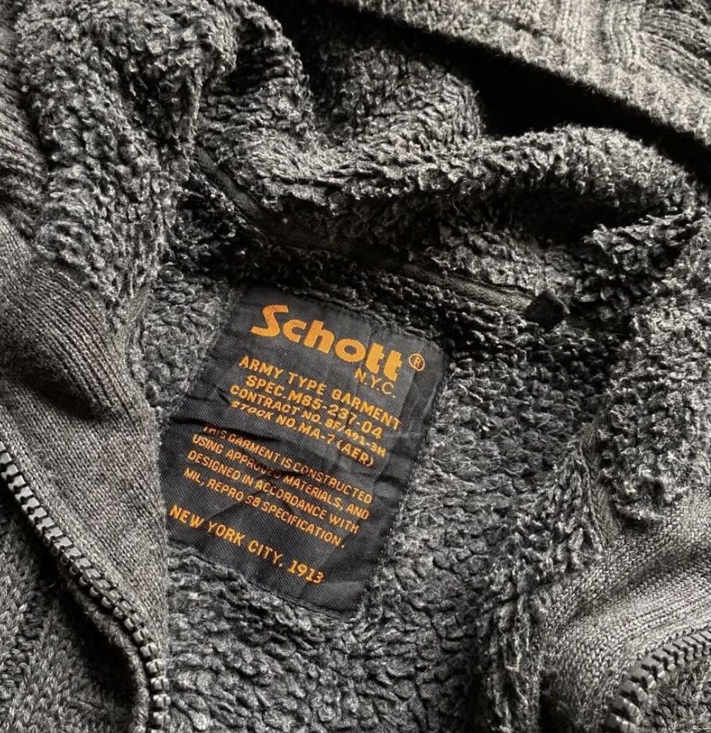Schott Schoot Fleece Jacket Size US M / EU 48-50 / 2 - 4 Thumbnail