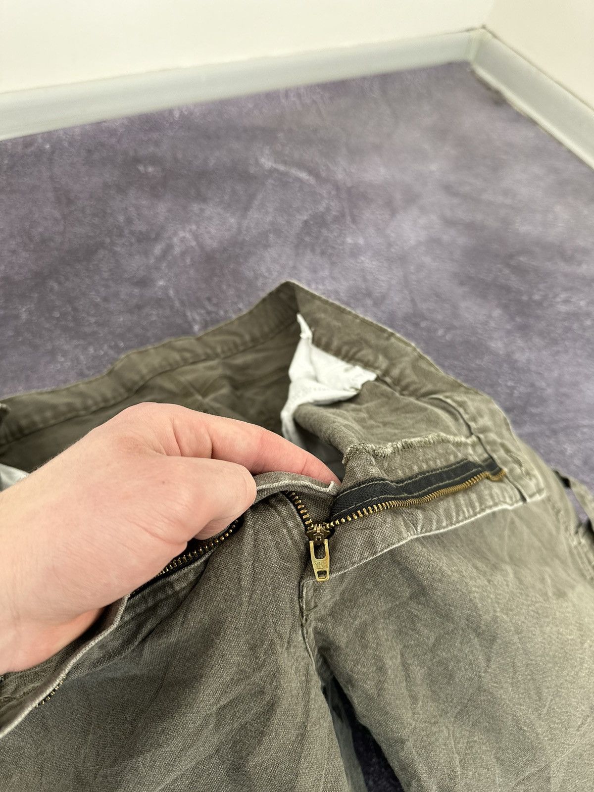 Dickies Vintage Dickies Faded Carpenter Baggy Work Opium USA Pants Size US 38 / EU 54 - 19 Thumbnail