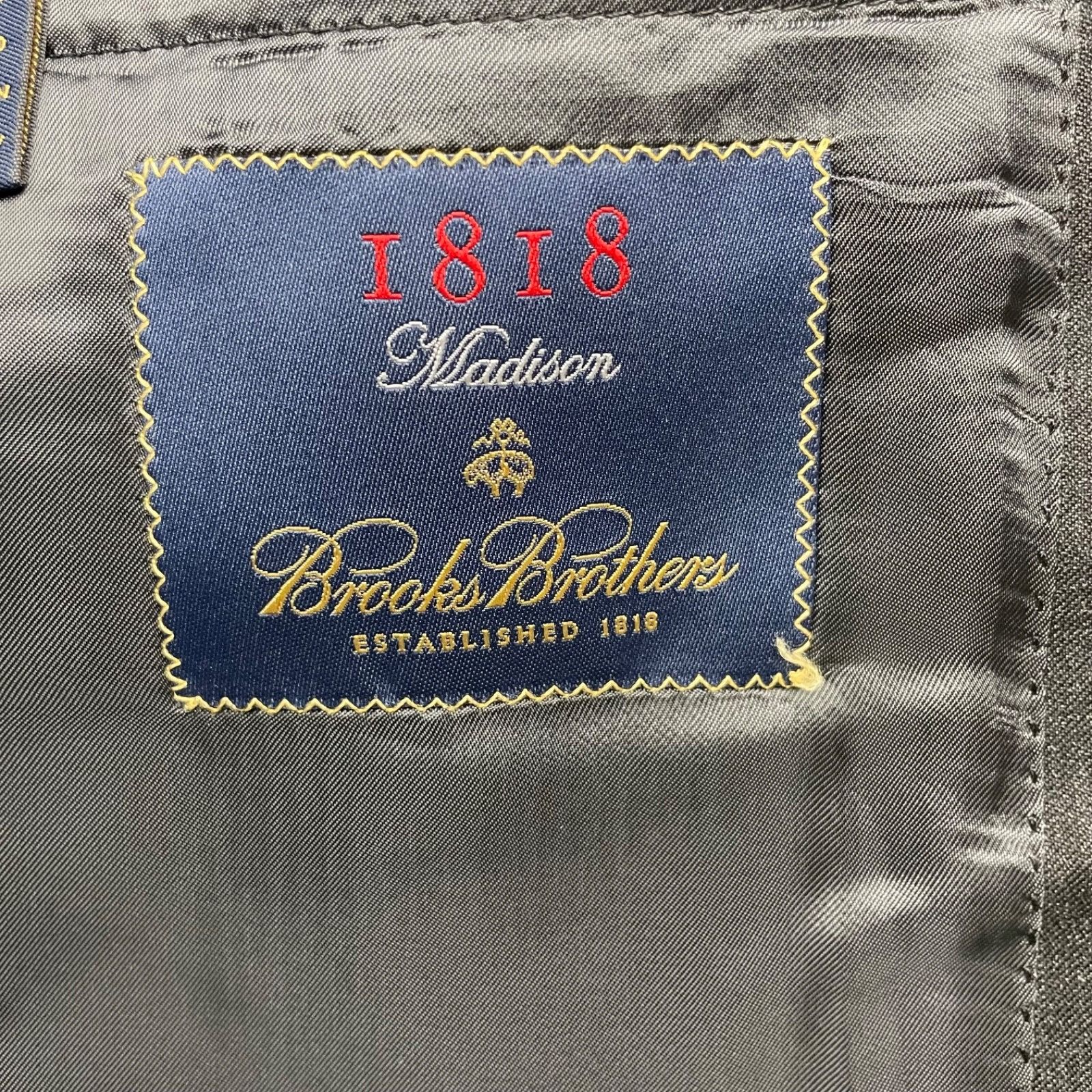 Brooks Brothers Brooks Brothers Men's 1818 Madison Wool 2-Button Suit Gray • Size 42L - 12 Thumbnail