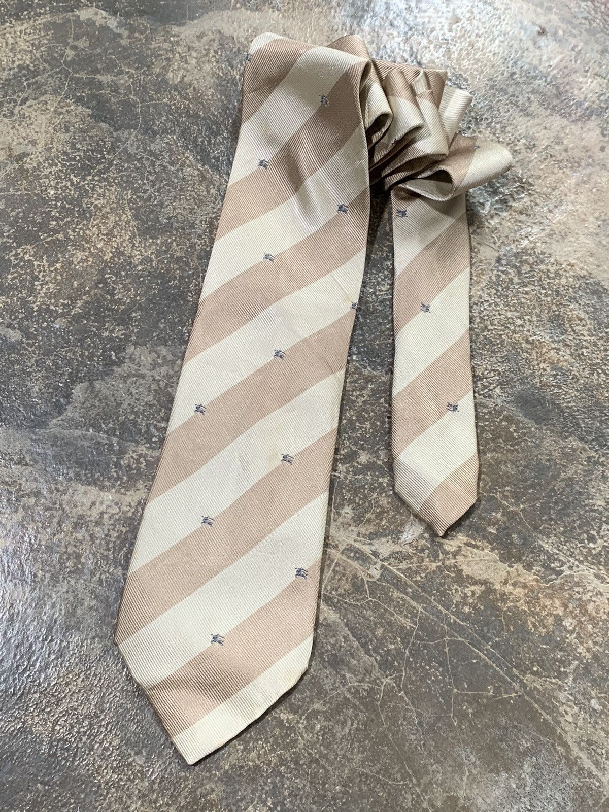 Burberry Burberry micro logo pattern tie Size ONE SIZE - 1 Thumbnail