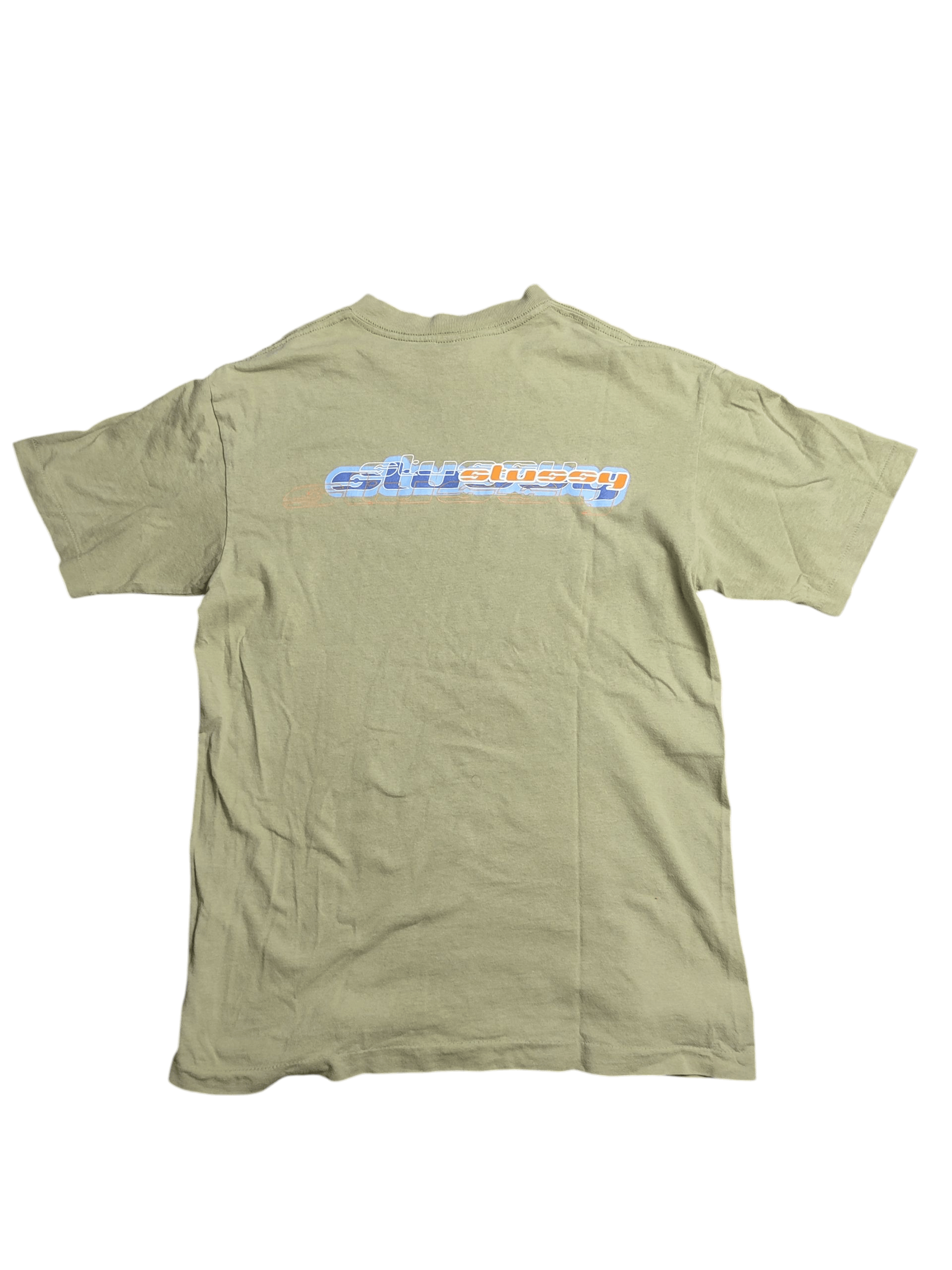 Stussy [DELETED] Stussy Spell Out 90s Vintage Tshirts Size US M / EU 48-50 / 2 - 4 Thumbnail