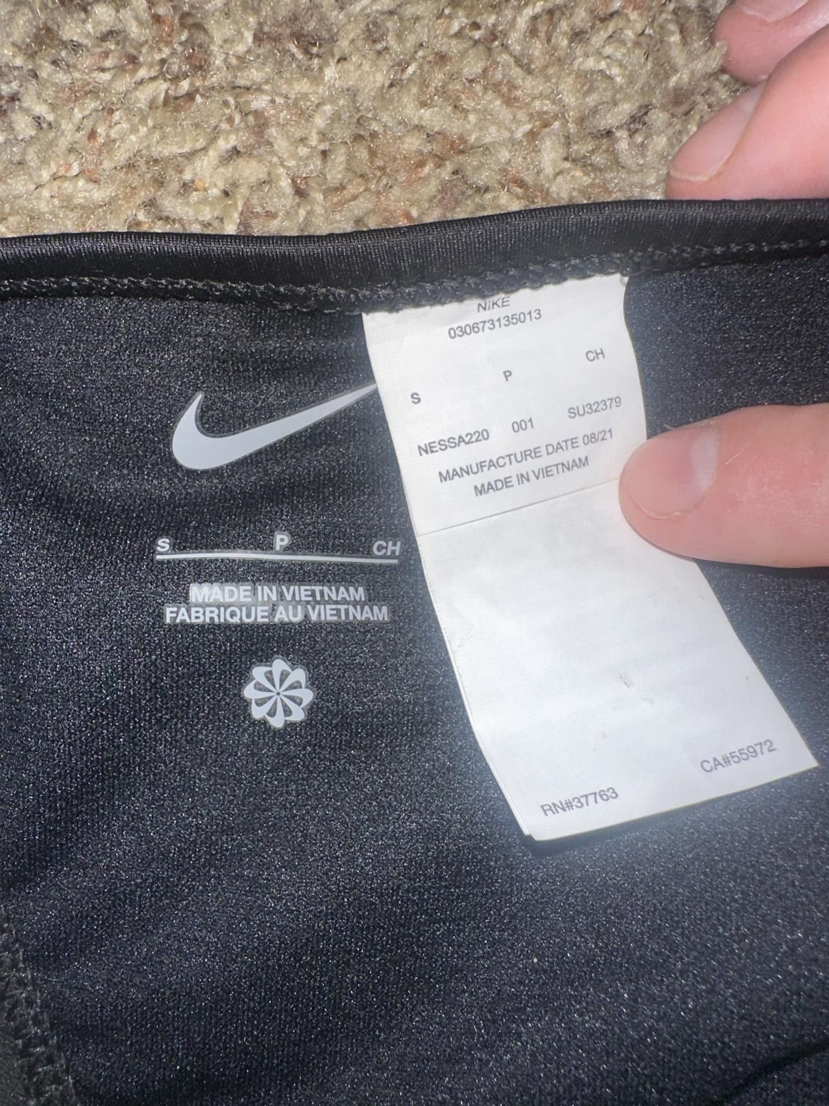 Nike Women's Nike Essential Cheeky Swim Black Bikini Size ONE SIZE - 5 Thumbnail