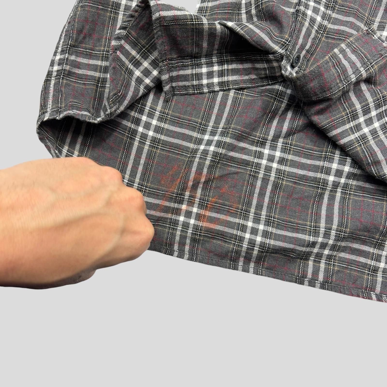 Issey Miyake Final Home AW08 Grey Nova Check Pocket Logo Shirt - S Size US S / EU 44-46 / 1 - 6 Thumbnail