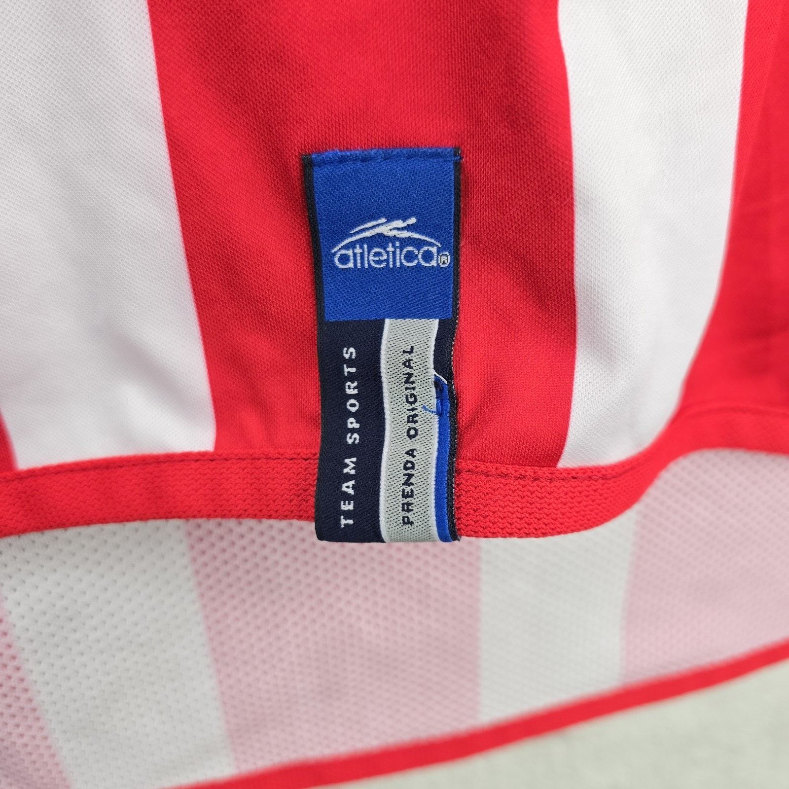 Atletica Atlética Necaxa Soccer Jersey Mens Small Striped 2006-2007 Size US S / EU 44-46 / 1 - 3 Thumbnail