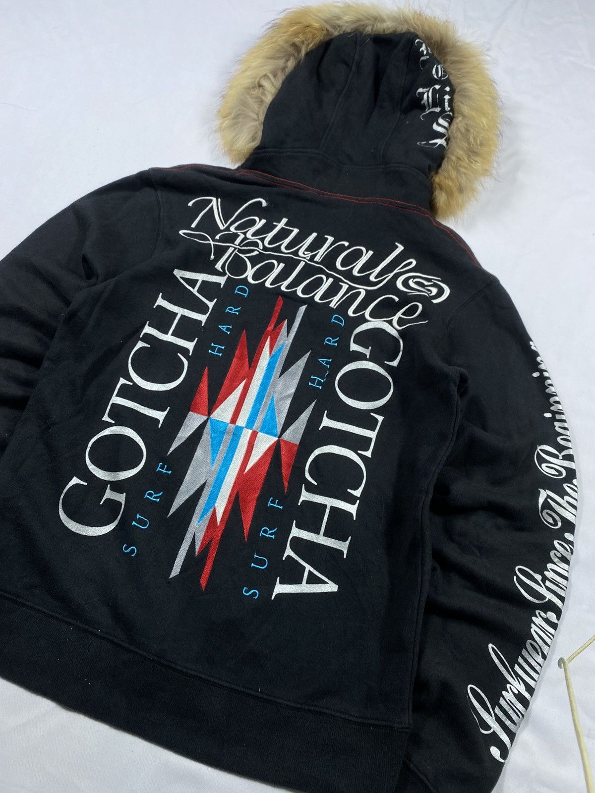 Isamu Katayama Backlash Japanese Gotcha Zip Fur Hoodie Lgb ifsix style Size US M / EU 48-50 / 2 - 2 Thumbnail