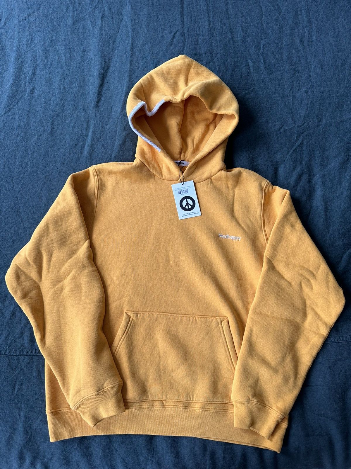 Madhappy Madhappy Classic Fleece Hoodie - Sunny | Grailed