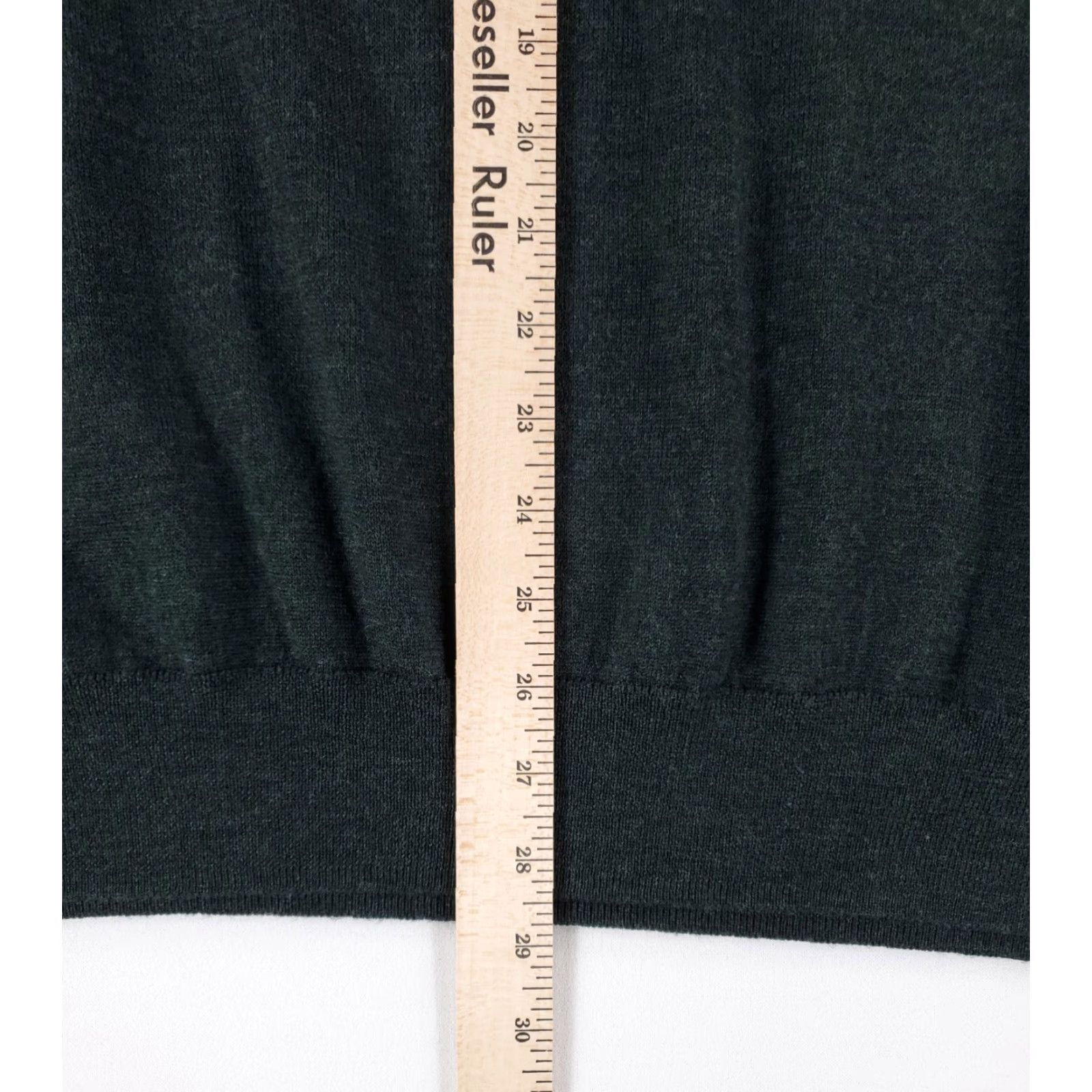 Peter Millar Peter Millar 1/4 Zip Merino Wool Lyocell Long Sleeve Shirt Mens XXL Green Size US XXL / EU 58 / 5 - 5 Thumbnail