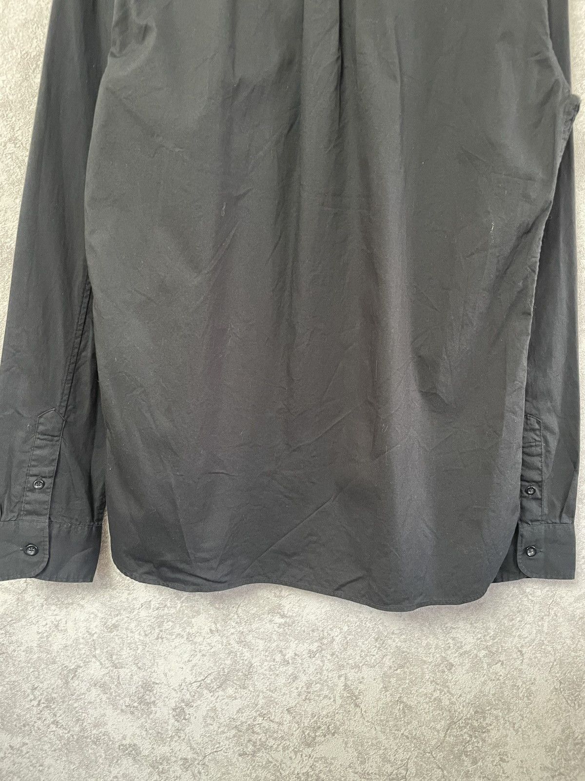 Allsaints Allsaints Basic Black Long Sleeve Shirt Button Up Size US S / EU 44-46 / 1 - 17 Thumbnail