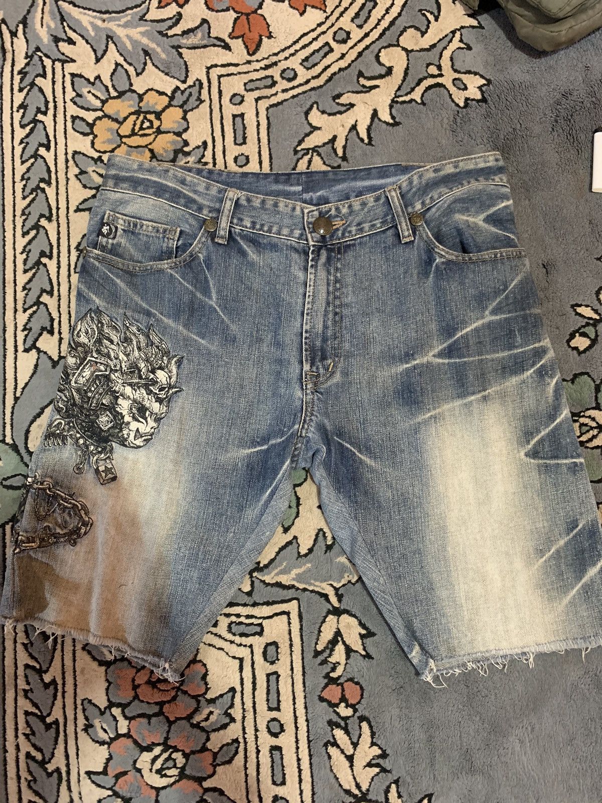 Japanese Brand × Vintage Japanese brand denim Jeans Jizo Nippon Blue Bosatsu Size US 32 / EU 48 - 2 Thumbnail