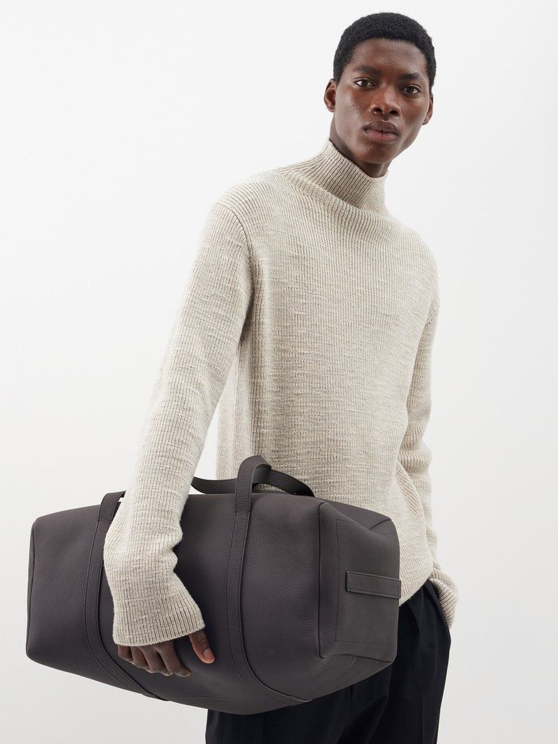 The Row The Row Robbie Ribbed Merino Wool Rollneck Sweater Size US S / EU 44-46 / 1 - 9 Thumbnail