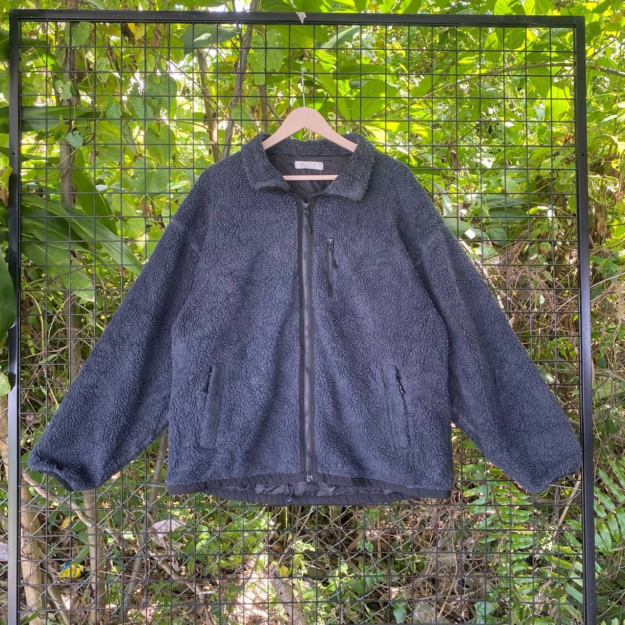 Japanese Brand × Vintage Vintage Japan Fleece Sherpa Zipper Jacket Size US L / EU 52-54 / 3 - 1 Thumbnail