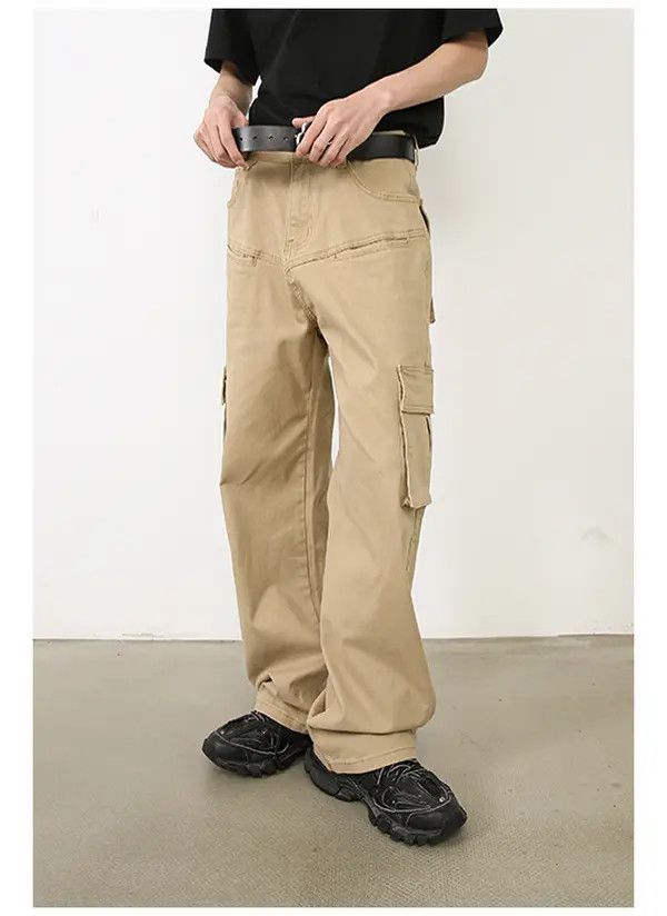 Japanese Brand Vintage distressed multi-pocket streetwear cargo jeans Size US 32 / EU 48 - 4 Thumbnail
