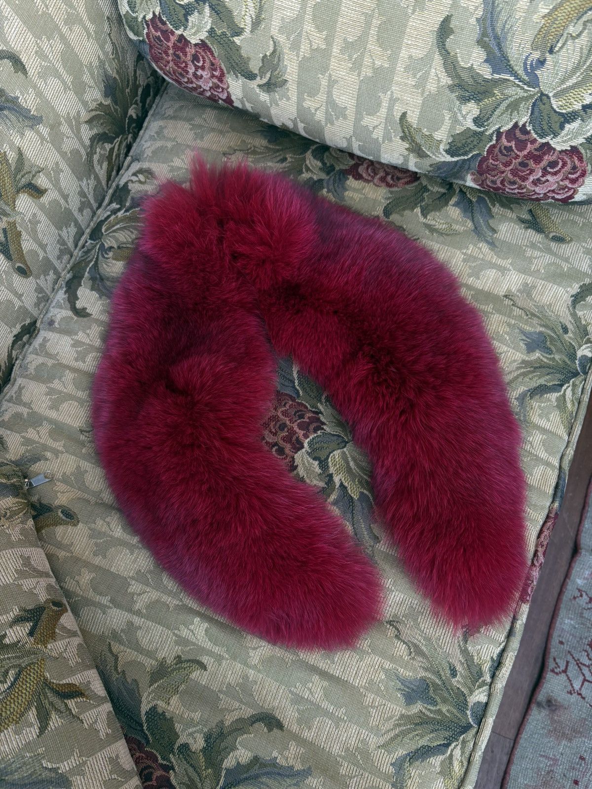 Vintage Faux fur collar Size ONE SIZE - 2 Thumbnail