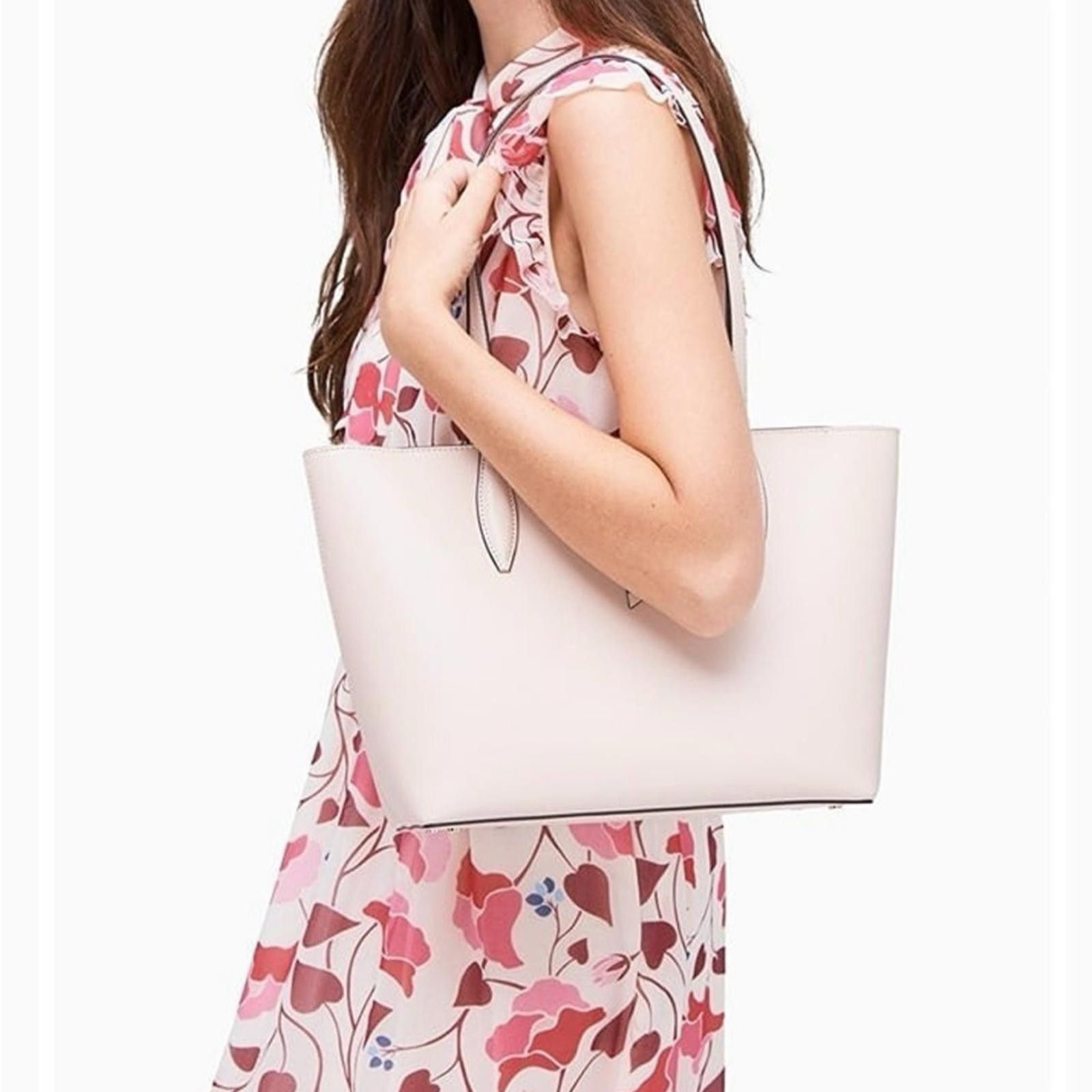 Kate Spade Kate Spade Adel Beige Tote Bag NWT Size ONE SIZE - 1 Thumbnail