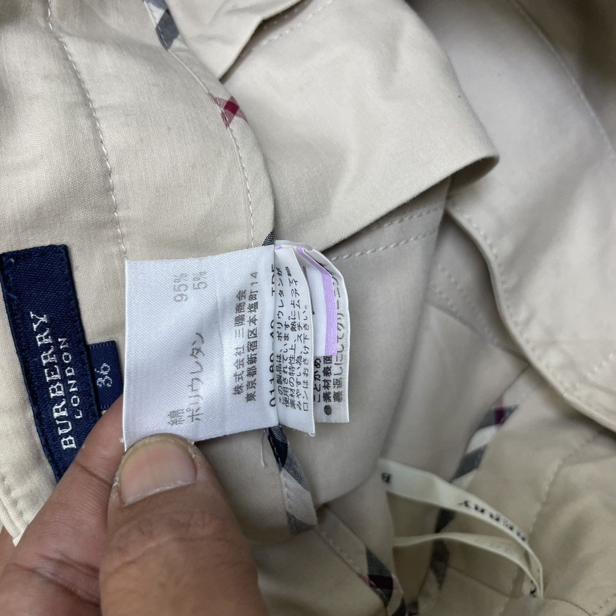 Burberry × Designer Vintage Burberrys Plaid Skirt Size 28" / US 6 / IT 42 - 5 Thumbnail
