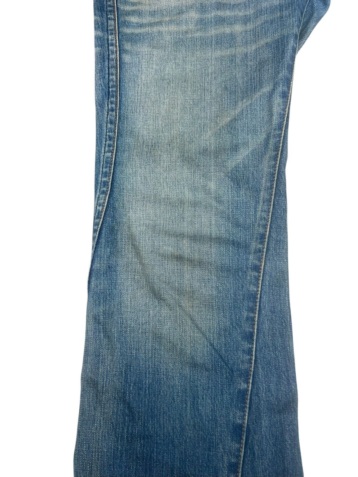 BUFFALO BOBS Vintage Buffalo Jeans Distress Dirty Mud Denim Bootcut Jeans Size US 31 - 7 Thumbnail