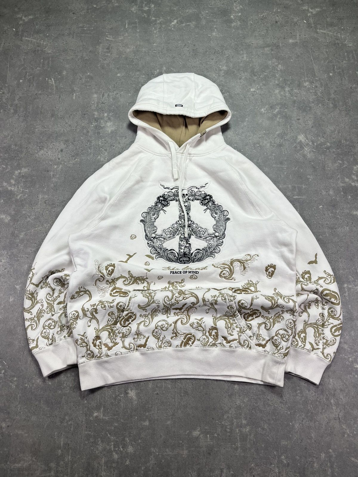 Ecko Unltd. Ecko Unltd. Big Logo Printed AOP Baggy Hoodie L XL Size US L / EU 52-54 / 3 - 1 Thumbnail