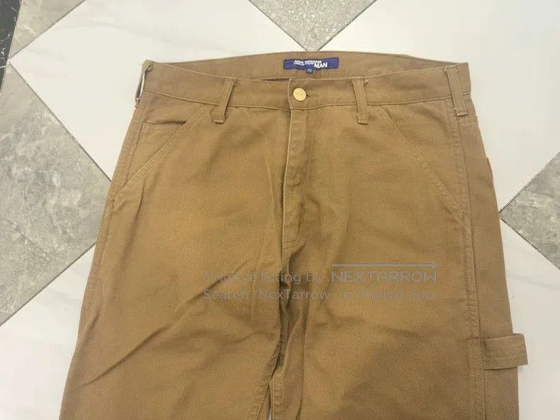 Junya Watanabe JUNYA WATANABE Beige Logo Zip Casual Pants. Size US 28 / EU 44 - 3 Thumbnail