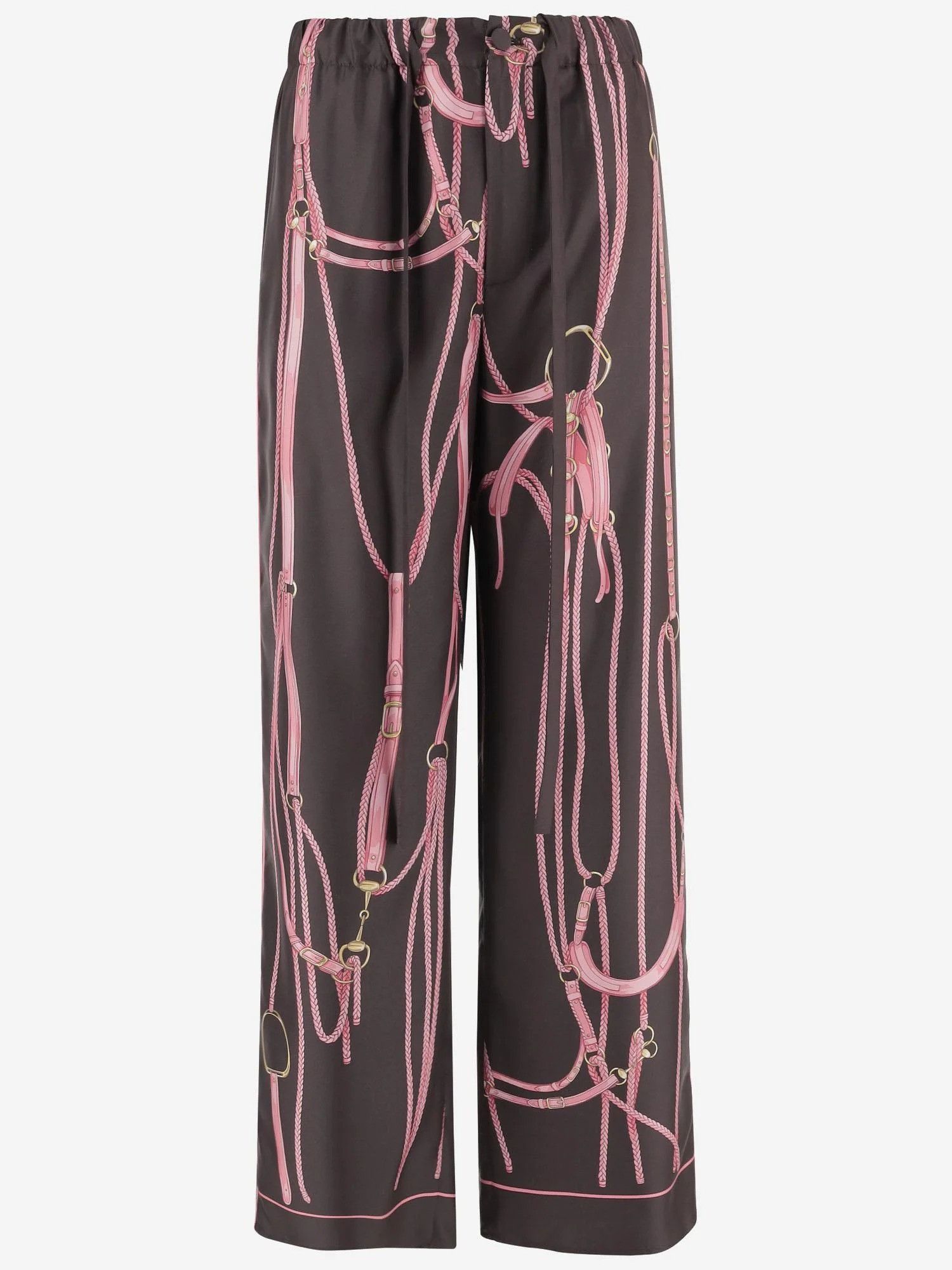 Gucci Gucci Silk Pants tag size 46 Women - USA Duties Paid Size 32" / US 10 / IT 46 - 1 Thumbnail