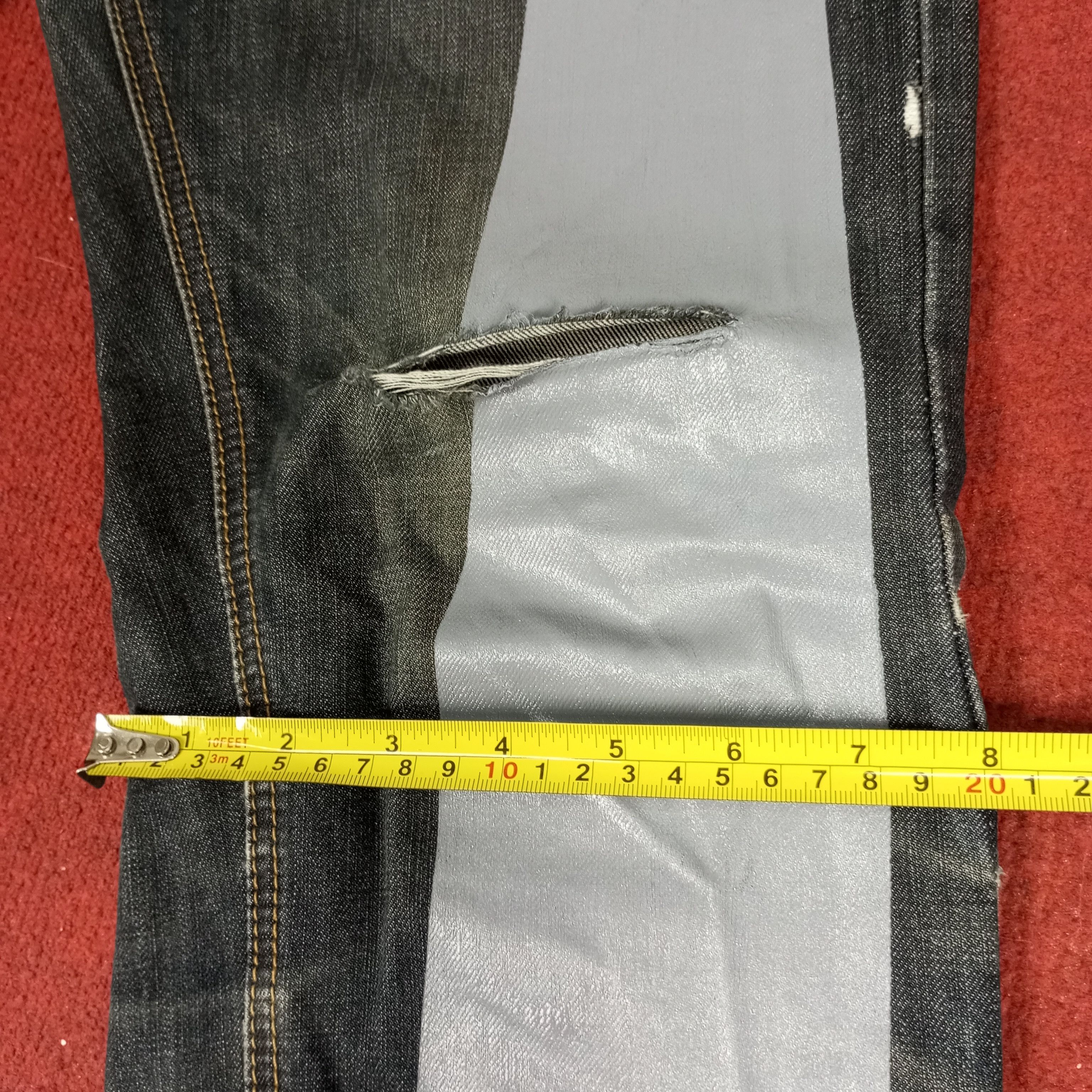 Japanese Brand Evisu Dragon Design Streetwear Custom Daicock Style Jeans Size US 31 - 11 Thumbnail