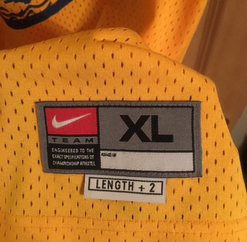 Nike Jason Richardson Warriors Jersey Size US XL / EU 56 / 4 - 2 Thumbnail