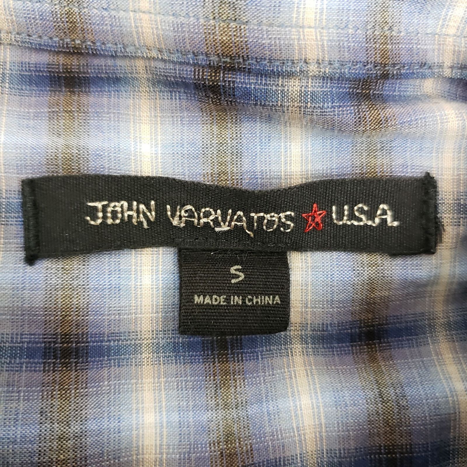 John Varvatos John Varvatos Star USA Shirt Long Sleeve Slim Peace logo S Size US S / EU 44-46 / 1 - 9 Thumbnail