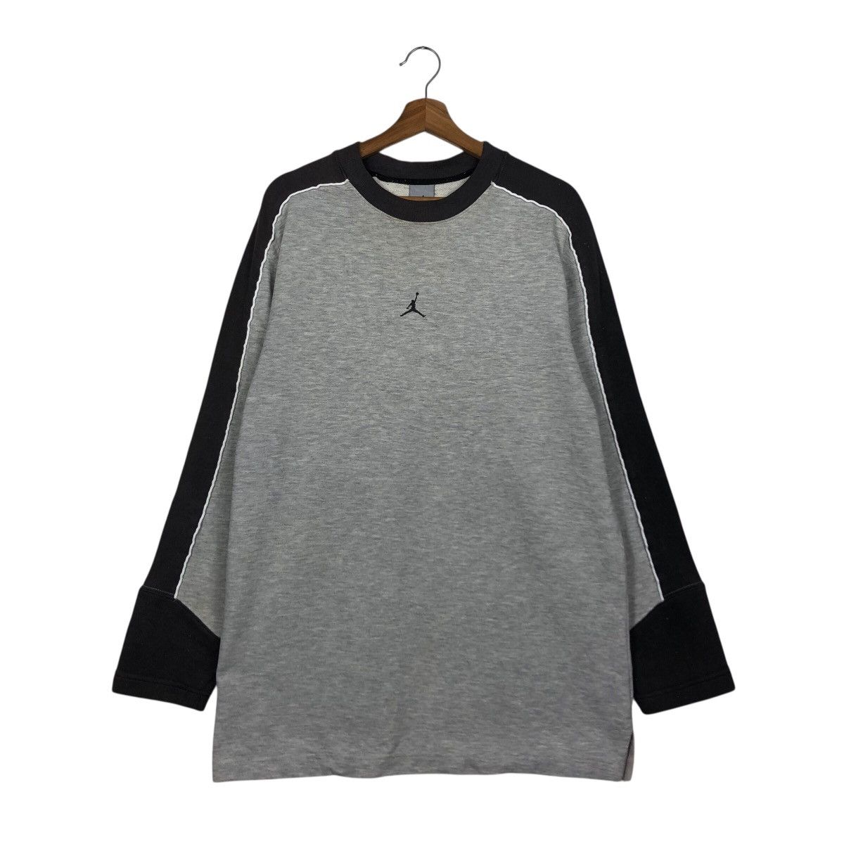 Jordan Brand 📌Vintage Long Sleeve Sweatshirt Air Jordan Small Pony Size US M / EU 48-50 / 2 - 2 Thumbnail
